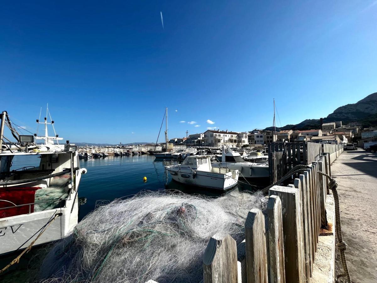 Authentique T3 Calme Entre Mer Et Calanques Марсель Экстерьер фото